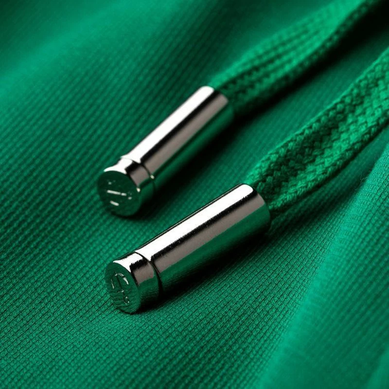 

2020 new European and American light luxury knitted fabric casual sports trousers men's slim running trousers