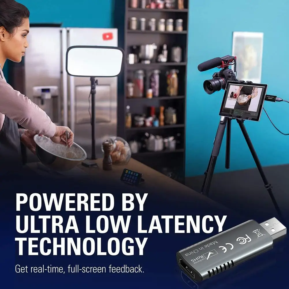Мини USB 2 0 Аудио Видео карта захвата 1080p HD плата сбора данных конвертер для