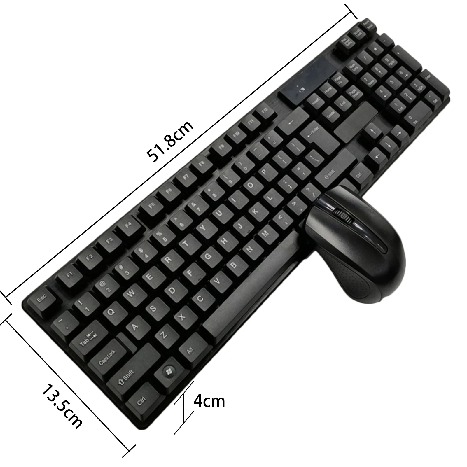 

New Wireless Gaming Keyboard And Mouse Set Super Silent Office Mouse Keyboard Computer Accessories For Desktop Laptop Tablet
