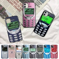 big promotions funny retro old nostalgia nokia phone case for iphone 13 8 7 6s plus x 5s se 2020 xr 11 12 mini pro xs max
