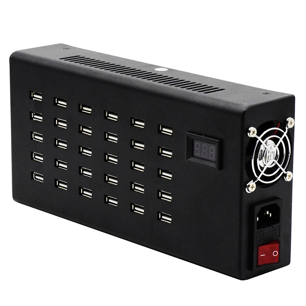 

USB-зарядная станция на 30 портов, 300 Вт