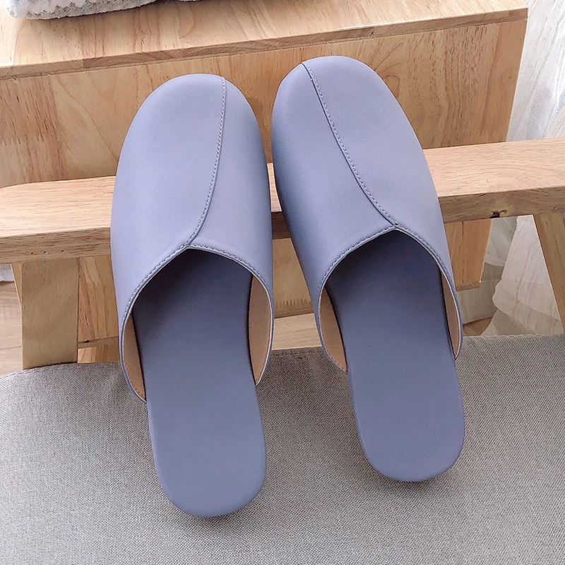 Тапочки из овечьей кожи для пар мягкие удобные домашние тапочки мужчин и женщин