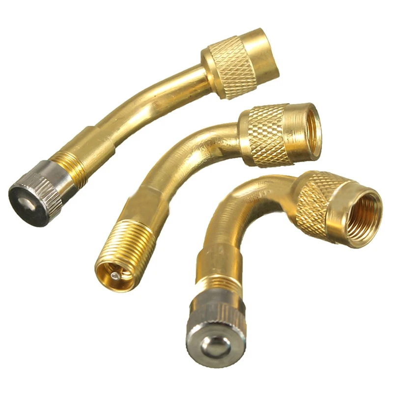 Медный шток клапана воздушной шины с удлинительным адаптером для автомобиля