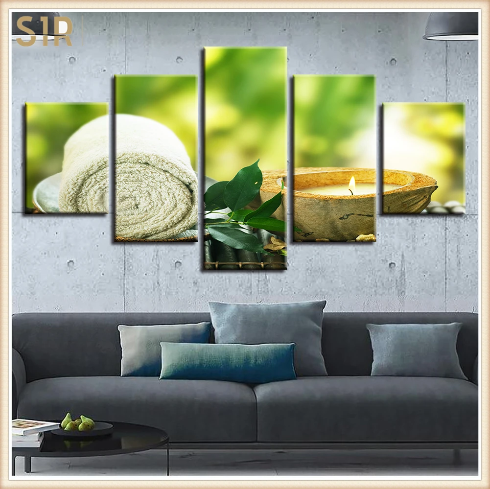 

Decorative painting 5 Pieces European Style Canvas Painting Wall Poster Art Picture for Home Rooms Decoration