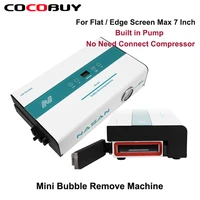 mini bubble remover machine lcd screen oca autoclave debubbler for mobile phone flat curved screen refurbish repair tools