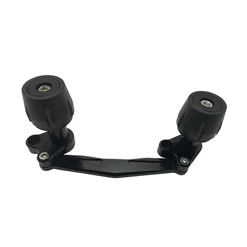 Черный CNC мотоцикл ADV150 аксессуары защита от падения крушение ползунки протектор рамки слайдер для HONDA ADV 150 adv150 - Цвет: Черный