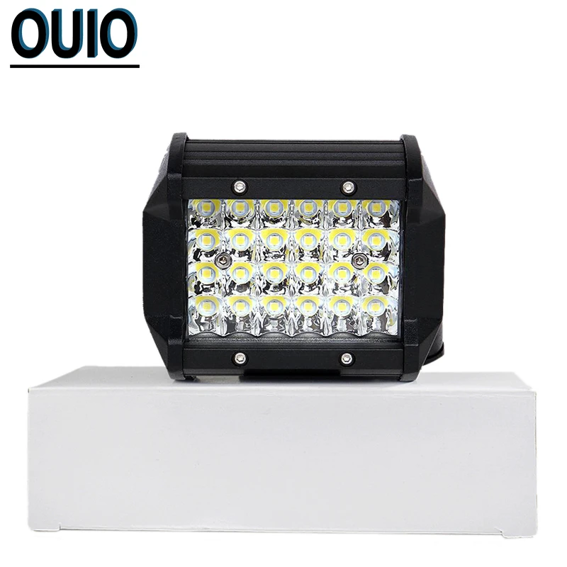 Комплект из 2 предметов 4 дюйма 72 Вт Автомобильный светодиодный светильник бары