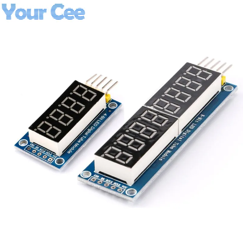 Светодиодный Дисплей модуль для Arduino 7 сегментный 4 разрядный 8 битный 0 36 дюймов