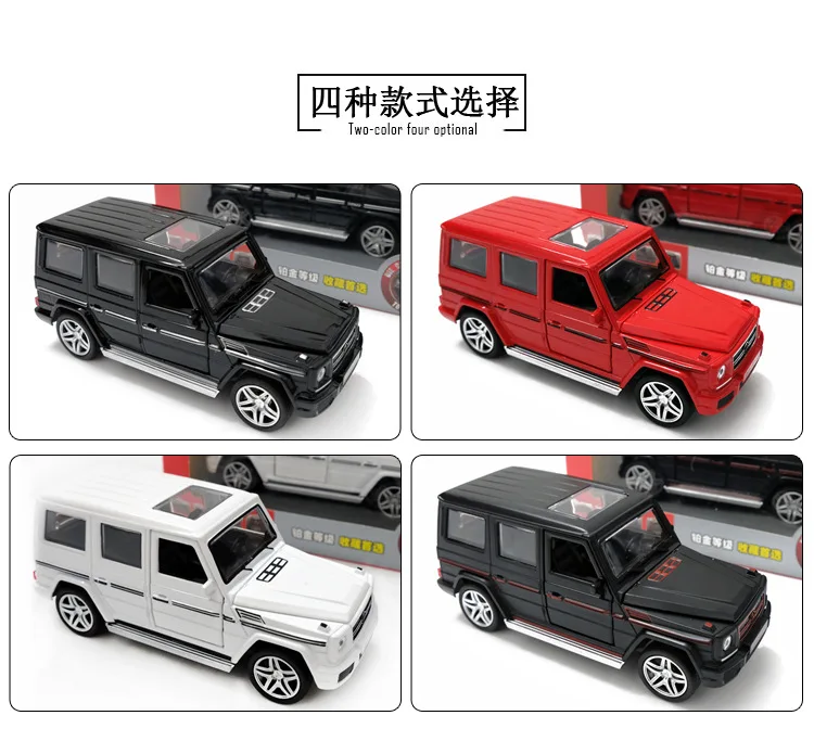 1:32 AMG G65 сплав оттягивающаяся назад модель автомобиля модель игрушки звук свет игрушка с инерционным механизмом автомобиль для G65 SUV AMG игрушки для мальчика подарок коллекция подарок