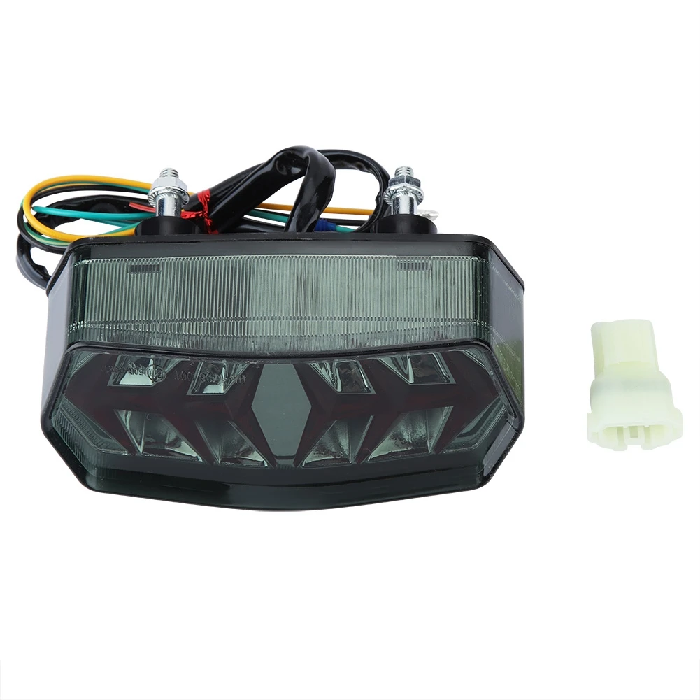 

Motorcycle Accessory Motorbike Taillight Rear Lamp Tail Light Fit For HONDA MSX125 MS(Tea Green)