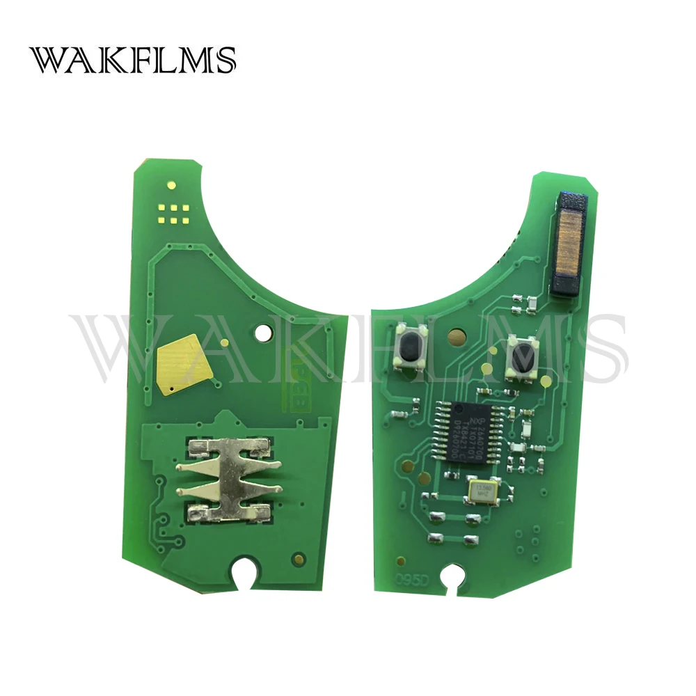 2 кнопки 433 МГц PCF7941A дистанционный Флип брелок для Vauxhall Astra H Zafira B 2004 2013 Valeo 736 743 A