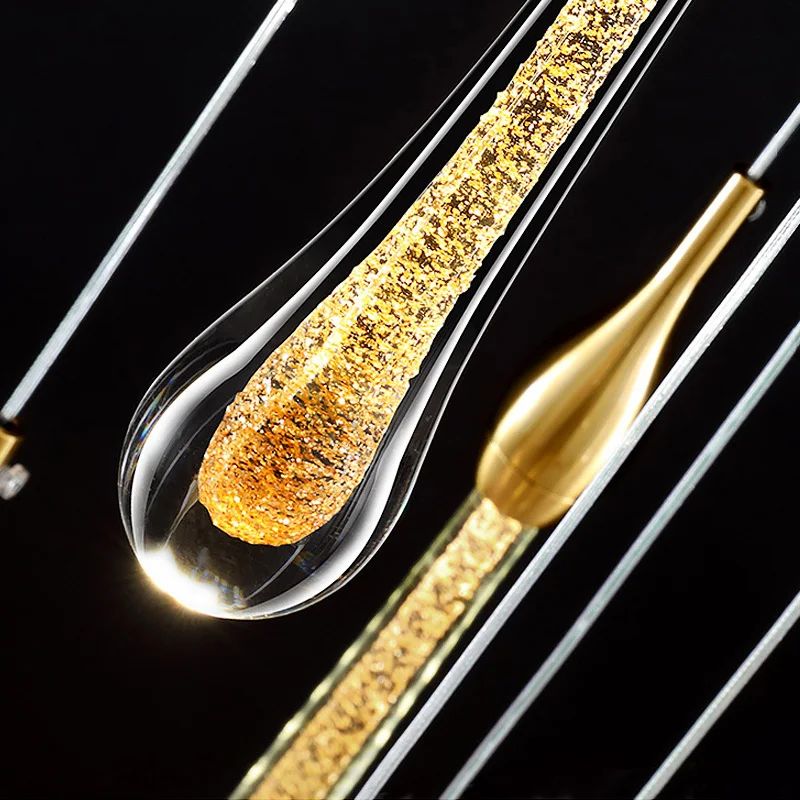 Современный хрустальный подвесной светильник s блеск лампа для гостиной