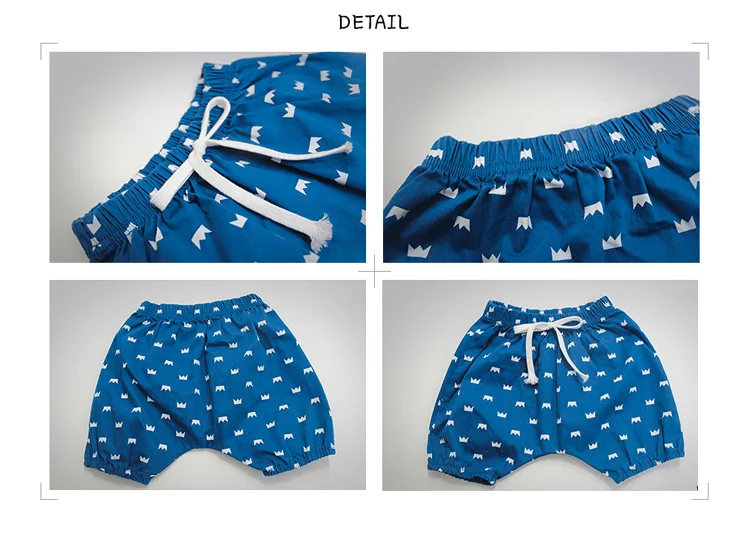 Шорты для девочек хлопковые короткие штаны лета детские свободные простые милые