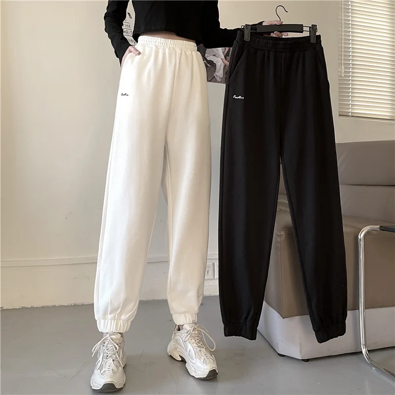 Live Wide Leg Loose Ankle Banded Slacks Female Bathroom Rac | Женская одежда