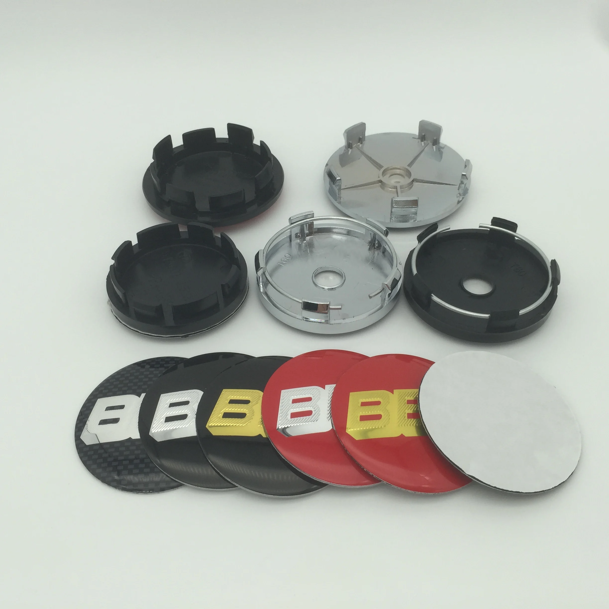 4 шт. 56 мм 60 65 68 колпачки для центральной ступицы автомобильных эмблем значков