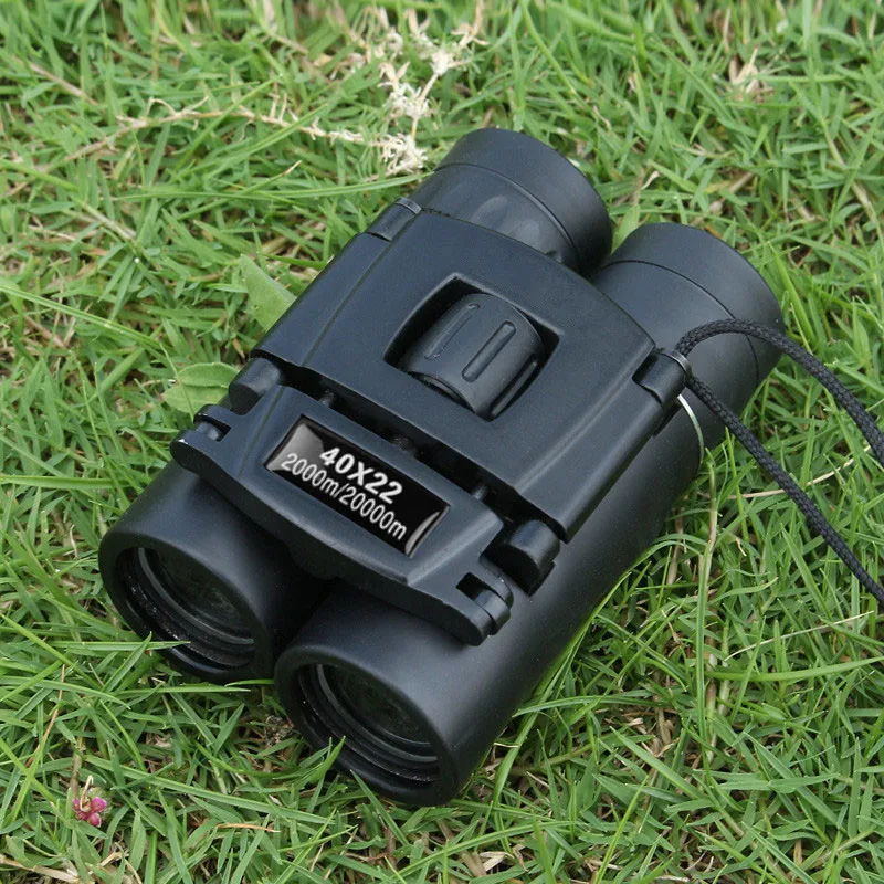 

BAK4 Binoculars Travel FMC 2000M Hunting Powerful Long Mini HD Camping For Range Folding Telescope 40x22 Sports Outdoor Optics B