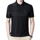 Футболка TFETTERS, летняя, в полоску, с графическим принтом, с животным принтом, тонкая, с коротким рукавом, с отворотом, 2021