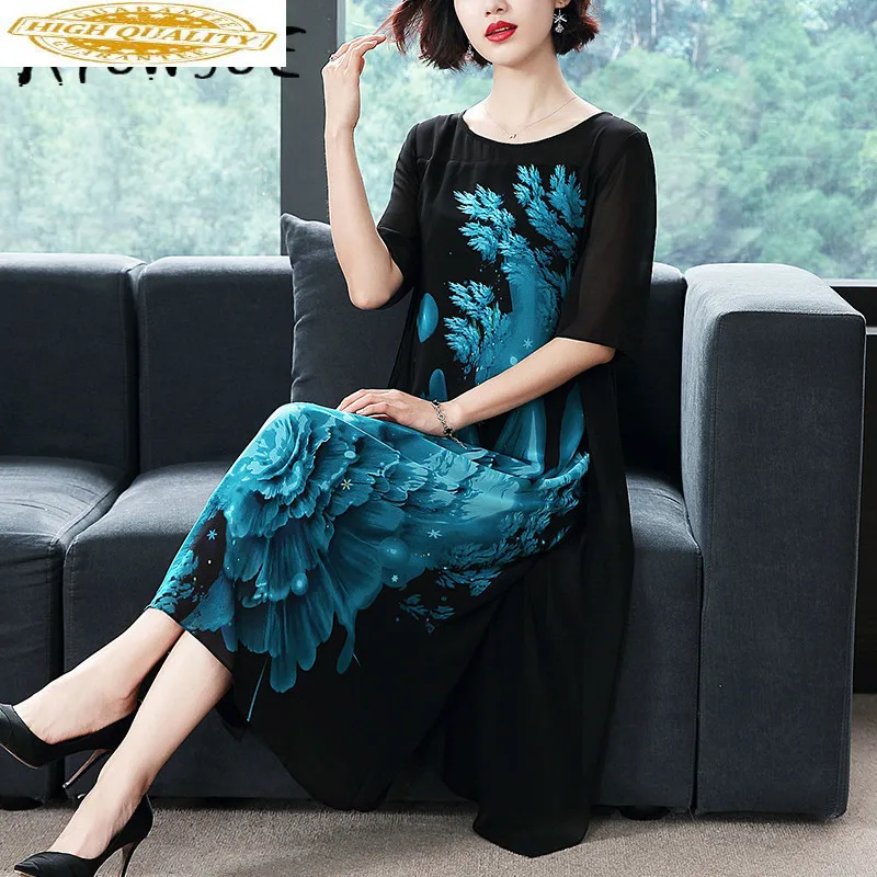 Винтажное шифоновое макси платье женская одежда 2020 летние элегантные вечерние