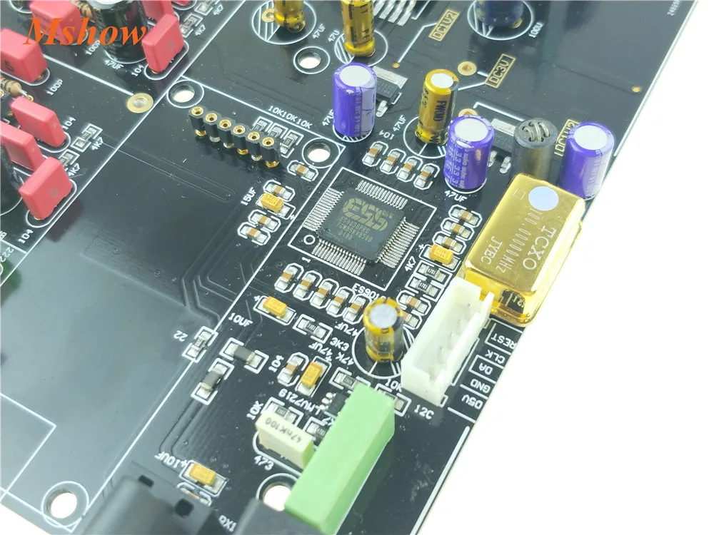 Новинка ES9038 ES9038PRO HIFI аудио DAC декодер сборная плата + пульт дистанционного