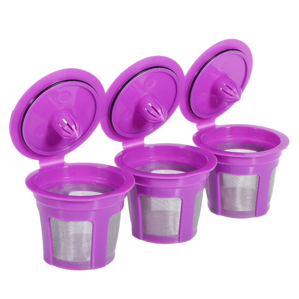 3 шт. многоразовые фильтры K-Cup для кофе Keurig K200 K300 K400 K500 K450/K460 | Дом и сад
