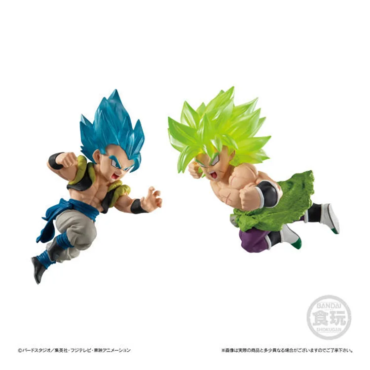 WSTXBD BANDAI Dragon Ball Z DBZ Adverge Motion Vol.02 Gogeta Broly Ginew Vice guurdo Recoome figuals Brinquedos