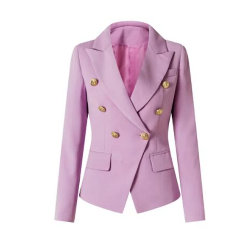 Pink suit women blazers autumn winter korean style loose clothes casual jacket pure color пиджак женский куртка женская fashion