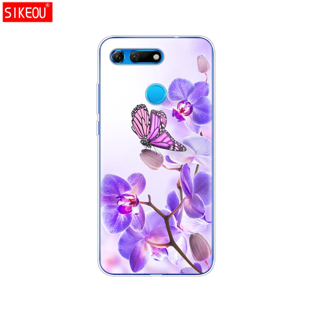 Чехол для Huawei Honor View 20 V20 чехол из ТПУ мягкий силиконовый с милым животным узором