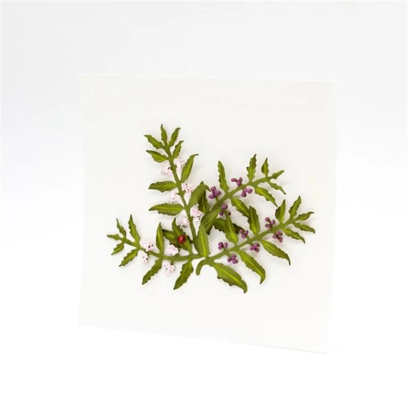 Красота ягодный куст пружина металла режущие штампы DIY трафареты для