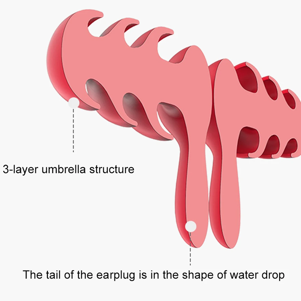 2 пары мягких звукоизоляционных спящих учений путешествия шумоподавления беруши