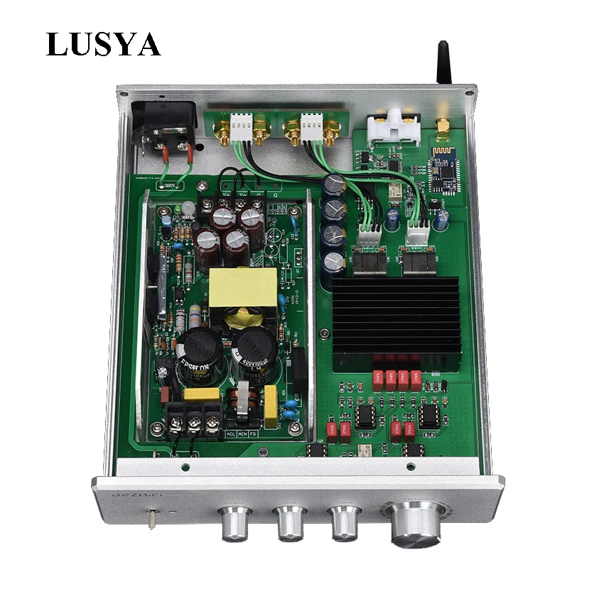 Цифровой усилитель Lusya Class D TPA3255 Bluetooth 5 0 300 Вт * 2 стерео HIFI QCC3003 цифровой мощности