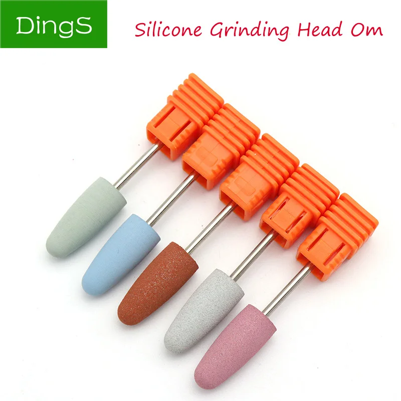 1 шт. резиновая карбид кремния буфер ногтя сверла фрезы для маникюра и педикюра