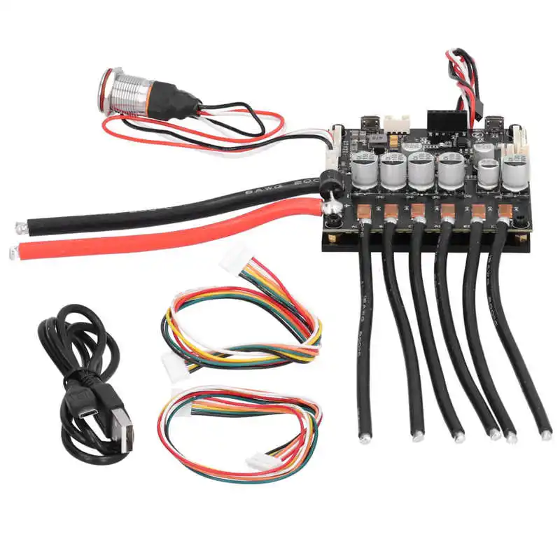 Двойной контроллер скорости для скейтборда V6 бесщеточный электрического с