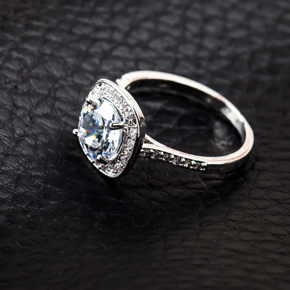 Модное обручальное кольцо с фианитом 2021 Изящные Ювелирные изделия Женское Claddagh