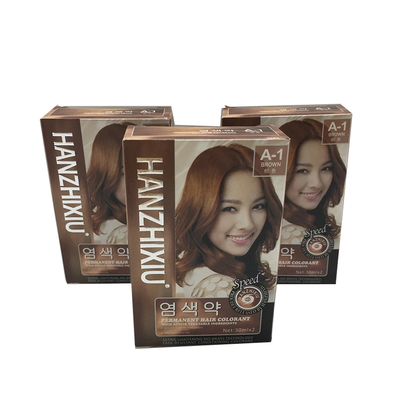 Долговечная крем-краска для волос аммониафре с растительными ингредиентами 25