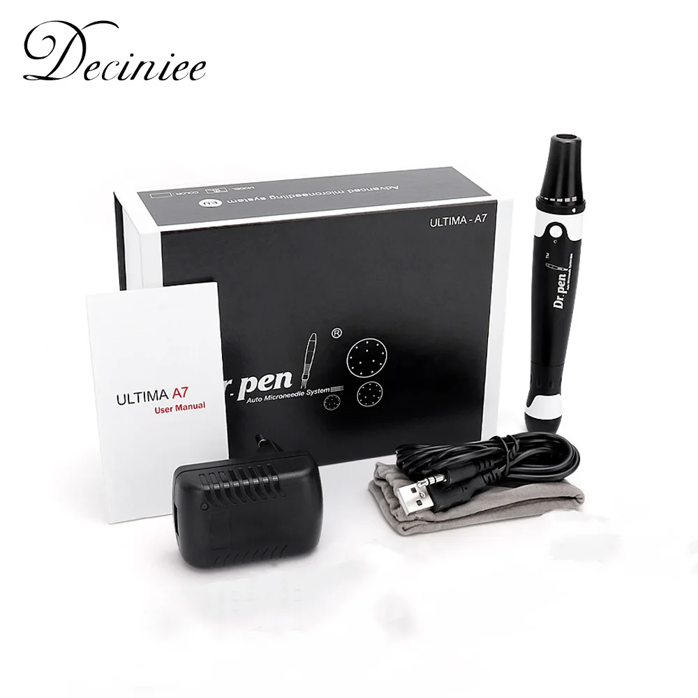 Ultima A7 Microneedle Derma Pen Therapy System Rolling Stretch Marks Wrinkle Removal Dr pen Hair Loss Skin Care Beauty Tools