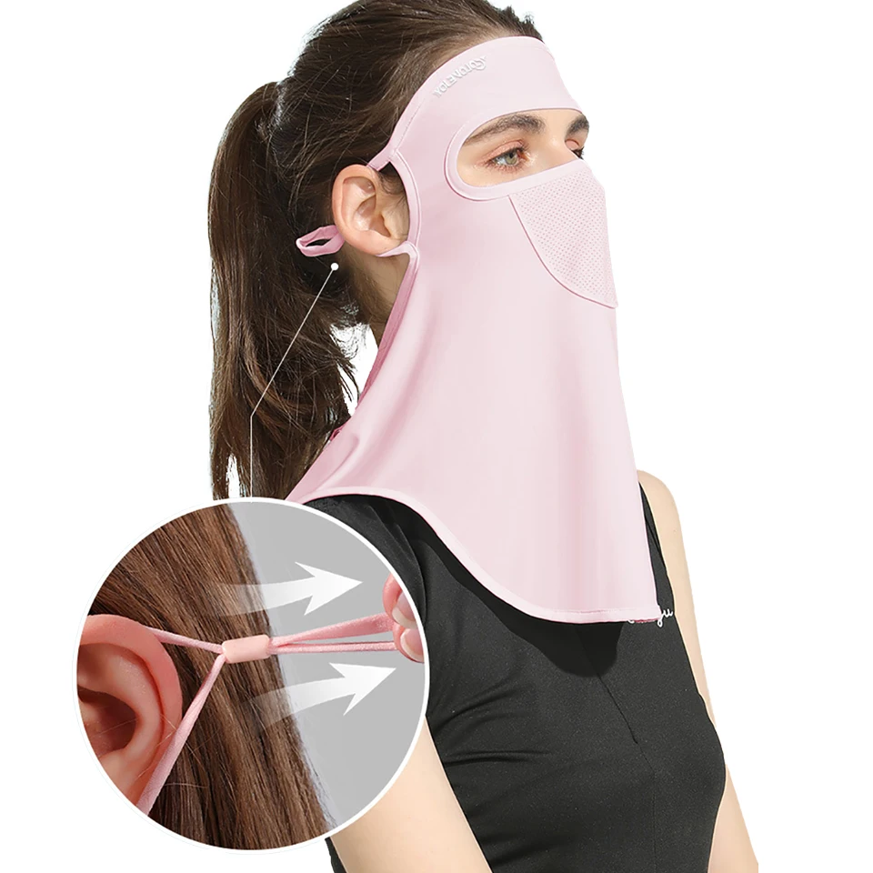 

GOBYGO Outdoor Anti-UV Skin-friendly Ice Silk Mask Breathable Sweat Running Cycling Bandana Absorbing Quick-drying Headwear