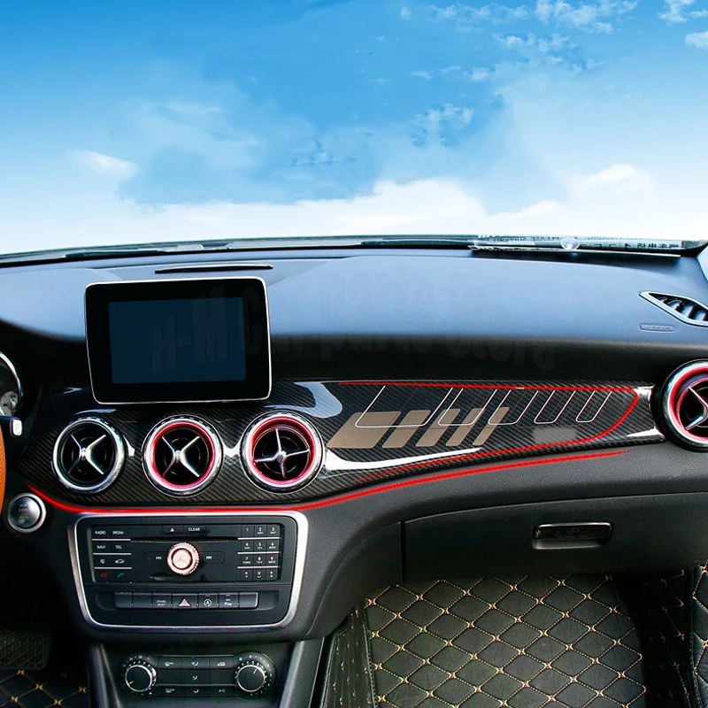 Наклейки из углеродного волокна для Mercedes CLA250 w117/GLA X156/220/ AMG/CLA 45 модифицированные