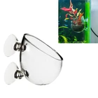 Мини-емкость для аквариума, фотоемкость, горшок для воды в горшке, цилиндрическая чашка для посадки, подвесной цветочный горшок для аквариума