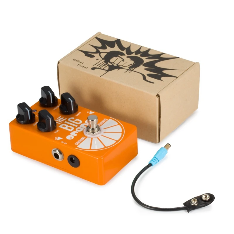 

Caline CP-54 OD Guitar Pedal Overdrive THE BIG ORANGE Crushing Overdrive Guitar Effect Pedal True Bypass Effect