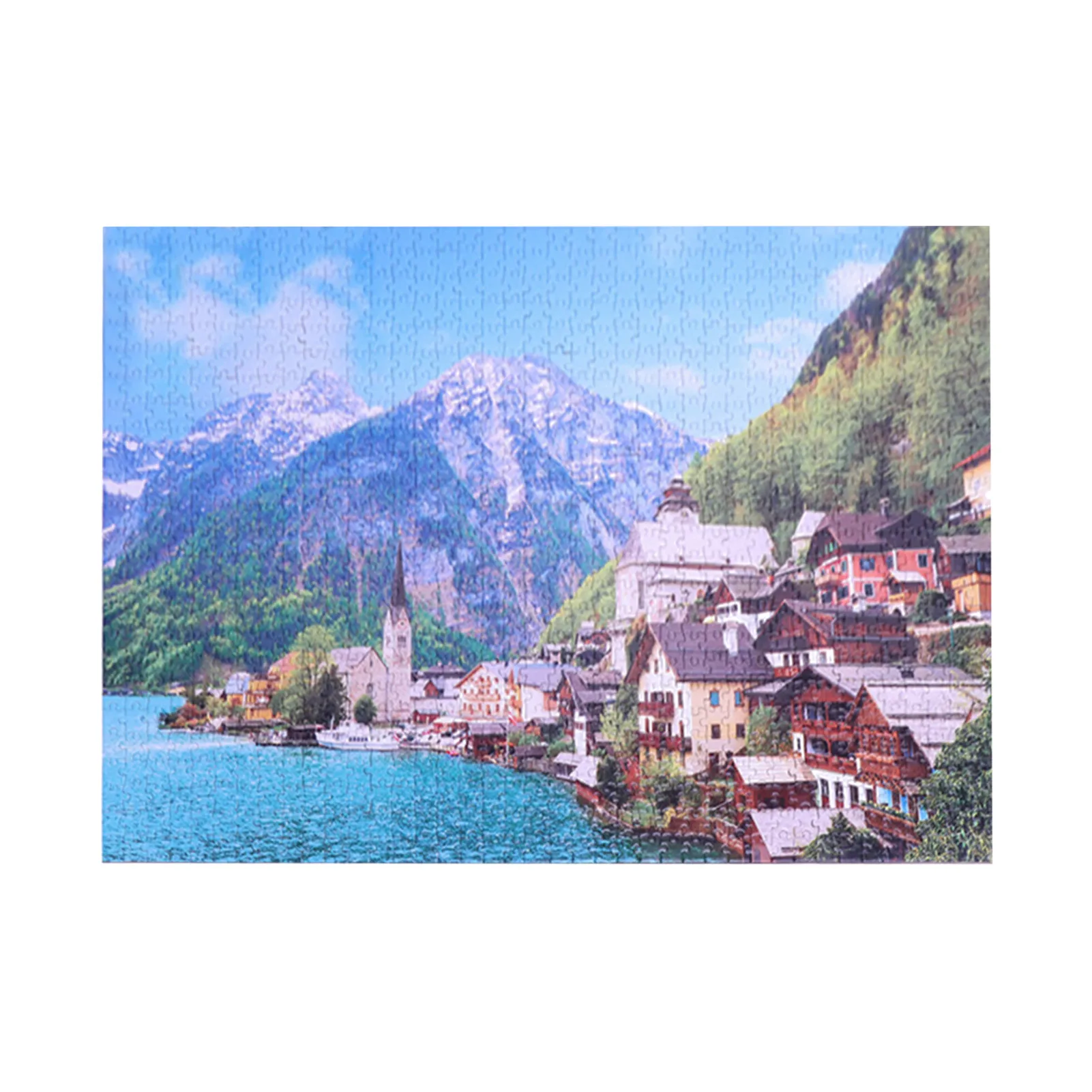 Пазлы 1000 штук Рождественская тема декоративный пазл для детей и взрослых подарок