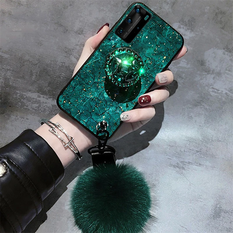 Роскошный блестящий чехол с бриллиантами для Oppo Find X2 Neo X3 Lite RENO 2Z 3 4 5 6 Pro мягкий
