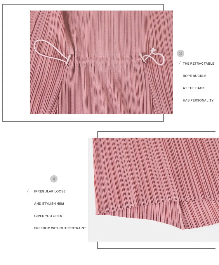 

Summer New Women's Clothing Simple Casual Folds Big Splay Loose Waist Lace Elegant V-Neck Sleeveless Dress 2021