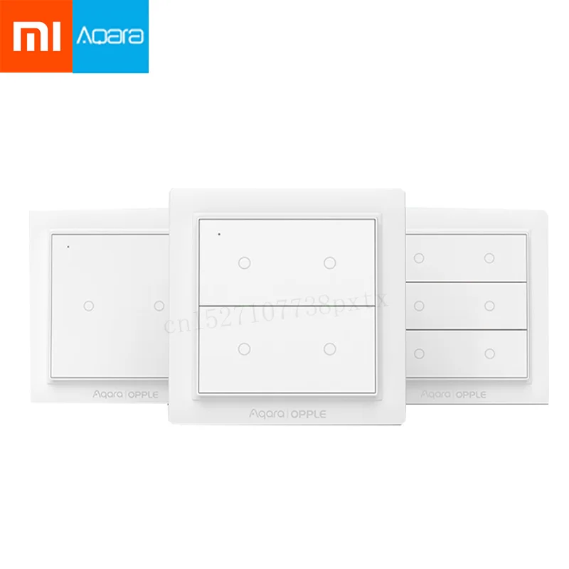 Международная версия Xiaomi Aqara Opple беспроводной смарт-переключатель без проводки требуется работа с настенным переключателем для Apple HomeKit