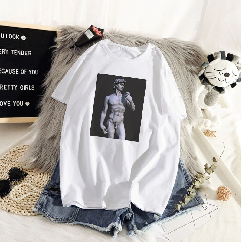 

Vaporwave Printing T Shirt Summer Women Short Sleeve Leisure Top Tee Casual Ladies Female T Shirts Plus Size Woman Clothing