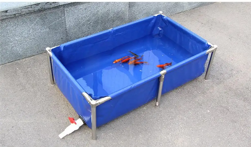 Customize size pool with bracket, fish pool including frame support parts,fish pond, outdoor pool,travel installation pool
