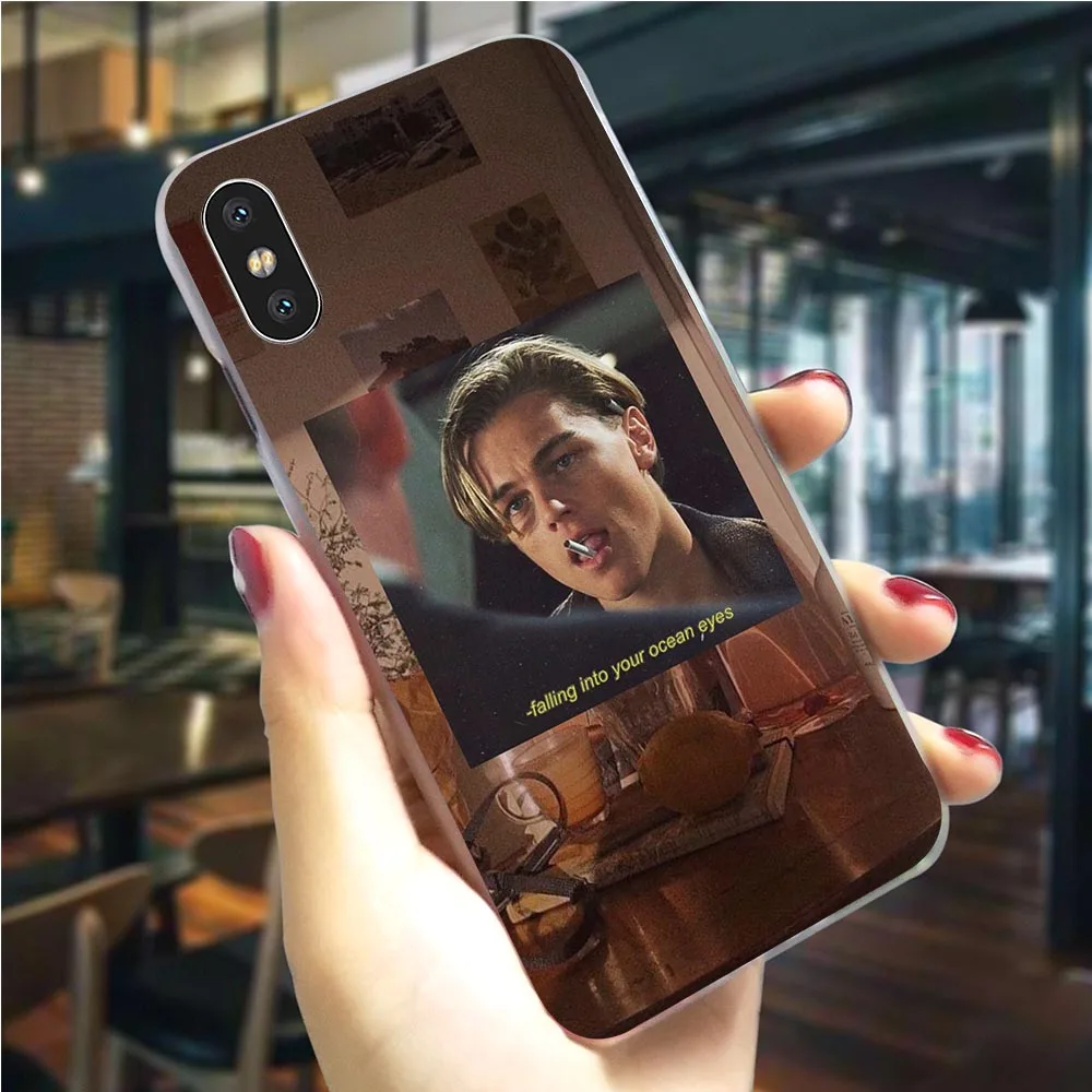 Тонкий чехол для телефона Leonardo DiCaprio iPhone 6 Plus 5 5S SE 6S/6S 7 8/7 8 X XS XR Xs Max | Мобильные