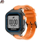 Новый ремешок для наручных часов с инструментом для Garmin Forerunner 25, мужские часы, сменный ремешок для часов большого размера