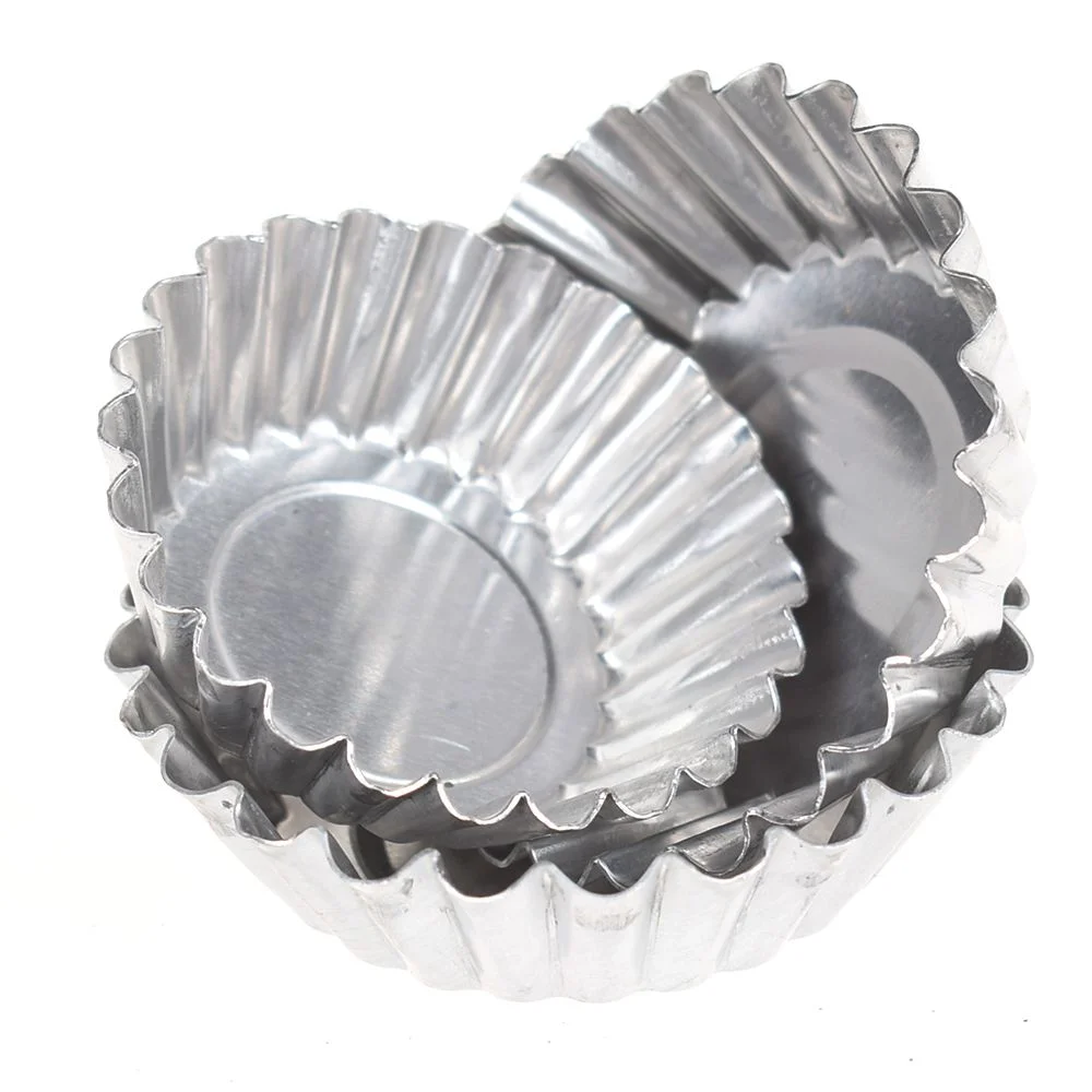 10 шт. антипригарная пульсация из алюминиевого сплава Форма для яиц в форме цветка