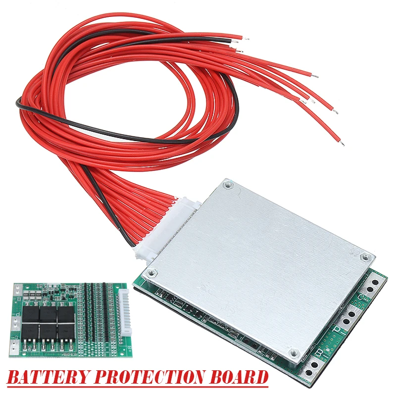 New arrival 13S 35A 48V 18650 Li Ion Battery Pack BMS PCB Balance Circuit Protection Board for E-Bike Electric Scooter | Электроника