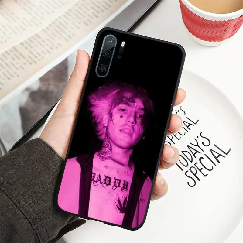 

Lil Peep famous Rapper design shell funda Phone Case For Huawei honor Mate P 10 20 30 40 i 9 8 pro x Lite smart 2019 nova 5t